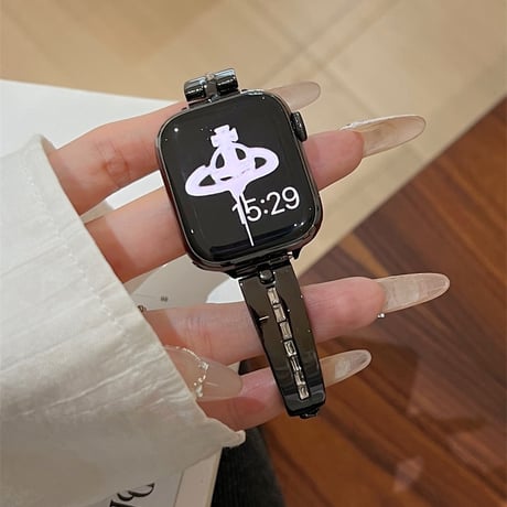 【N596】apple watch バングル アップル ウォッチ Series11/SE3対応 バンド キラキラ レディース