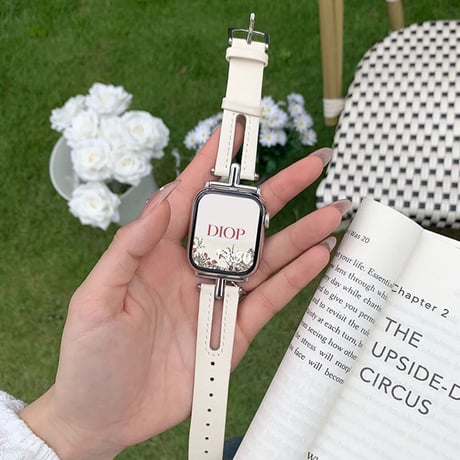 【N177】夏でも涼しいApple Watchバンド 革 蒸れない applewatch バンド おしゃれ