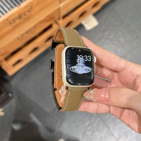 【N607】apple watch series 10/11 レザー バンド マグネット アップル ウォッチ バンド 女性 人気
