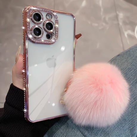 【N274】iphone17/17proケース人気女子 iphone クリア ケース かわいい【カメラ保護フィルム一体型】
