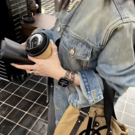 【N303】二 重 アップルウォッチ series10/9/8/Ultra 2/se対応バンド  Apple Watch バンド かっこいい
