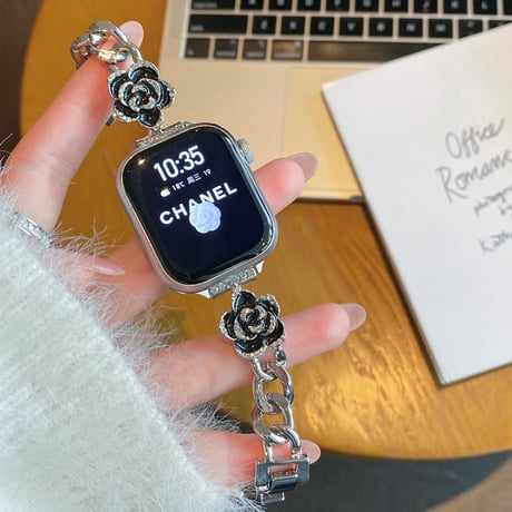 【N701】アップル ウォッチ バンド チェーン アップル ウォッチ 44mm 女性 交換ベルト