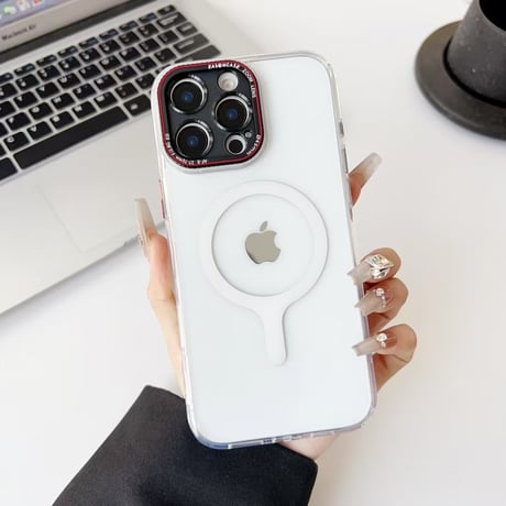【N723】iPhoneクリアケース おしゃれ 丈夫な耐衝撃iPhoneケース/カバー マグセーフ対応