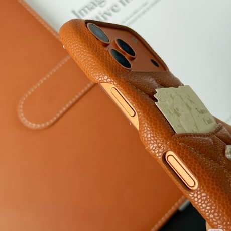 【N749】iphone 17 pro コズミック オレンジ に 合う ケース レザー 高級
