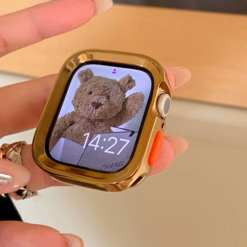 N510】アップル ウォッチ カバー シルバー/ゴールド/スターライト