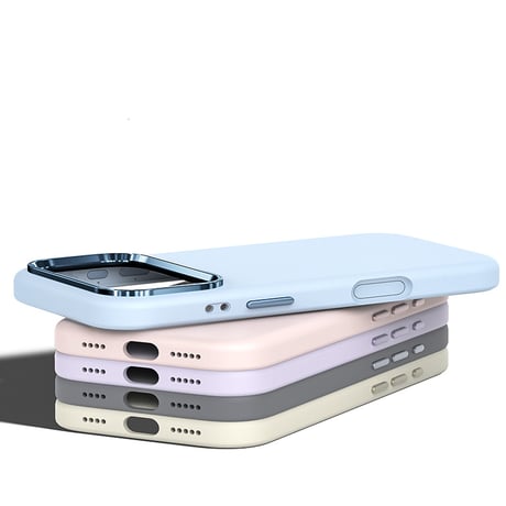 【N735】iphone17/17pro ケース シリコン スマホケース シンプル かわいい
