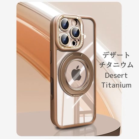 【N681】iphone16/16pro ケース マグセーフ iphone ケース クリア おしゃれ「カメラ保護カバー取り外し可能」