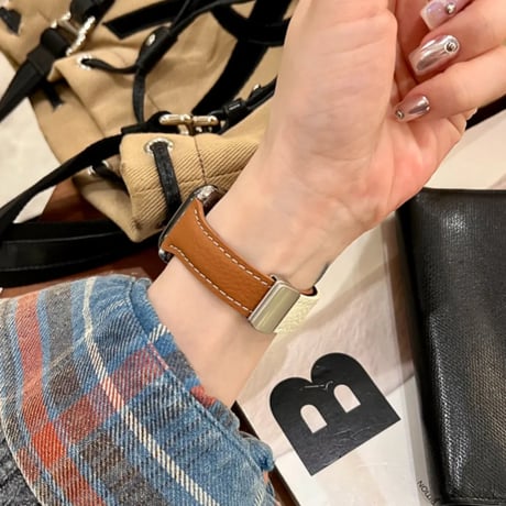 【N448】apple watch マグネット バンド アップル ウォッチ バンド 革 おしゃれ