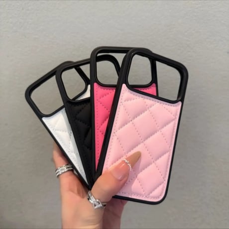 【N343】iphone17/17pro ケース キルティング iphone ケース かわいい おしゃれ