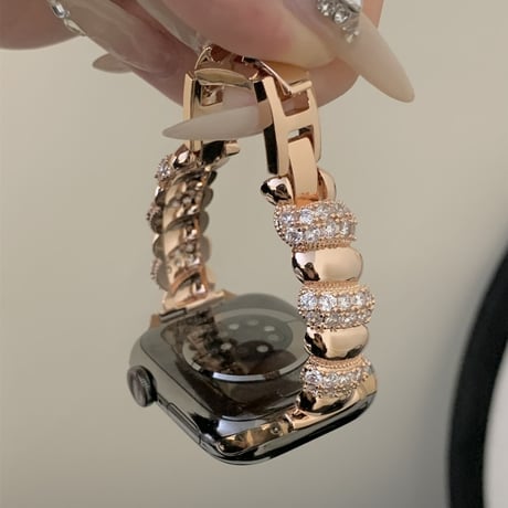 【N725】apple watch バンド キラキラ 42mm/46mm アップル ウォッチ バンド 人気 女性