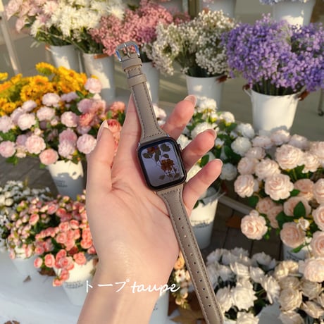 【N217】Apple Watch バンドおすすめ トップレザー 牛革 アップルウォッチ バンド 高級