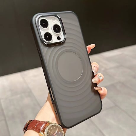 【N370】指紋がつかない iphoneケース マット iphone17pro デザート チタニウム に 合う ケース