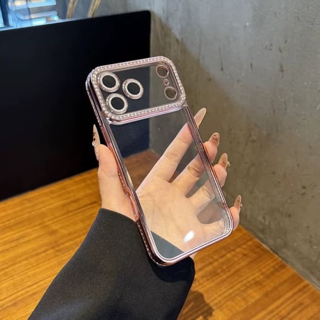 【N328】iPhone17/17pro ケース かわいい キラキラ iphoneケース 人気 おしゃれ カメラまで保護