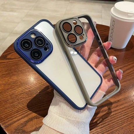 【N461】iphone17/16/15ケース 透明 iphoneケース カメラ保護