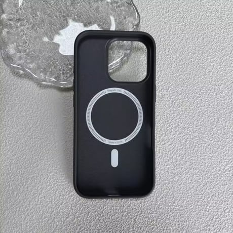 【N052】iphone17/17air/16/15 レザー ケース ケース グレー iPhone ケース シンプル