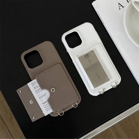 【N248】iPhoneケース 韓国 斜めがけ おしゃれ iPhone15/15pro ショルダーケース 人気