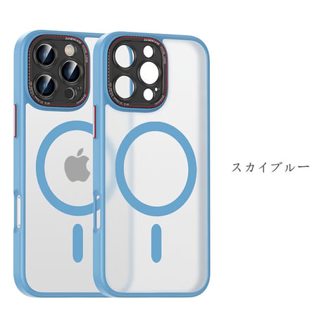 【N351】magsafe対応ケース おすすめ iPhone17/17proケース 頑丈 メンズ愛用