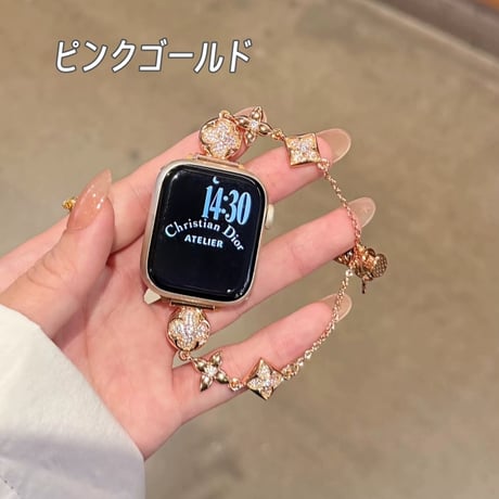 【N802】アップル ウォッチ ブレスレット おしゃれ Apple Watch バンド レディース