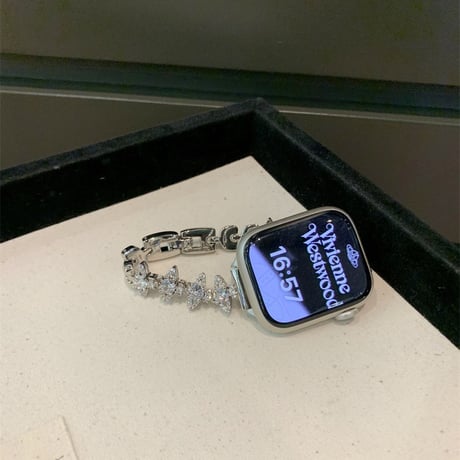 【N620】apple watch バンド キラキラ アップル ウォッチ Series11/SE3対応 バンド 可愛い