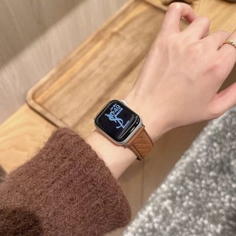 【N758】アップル ウォッチ バンド マグネット レディース/メンズ apple watch se3 バンド レザー