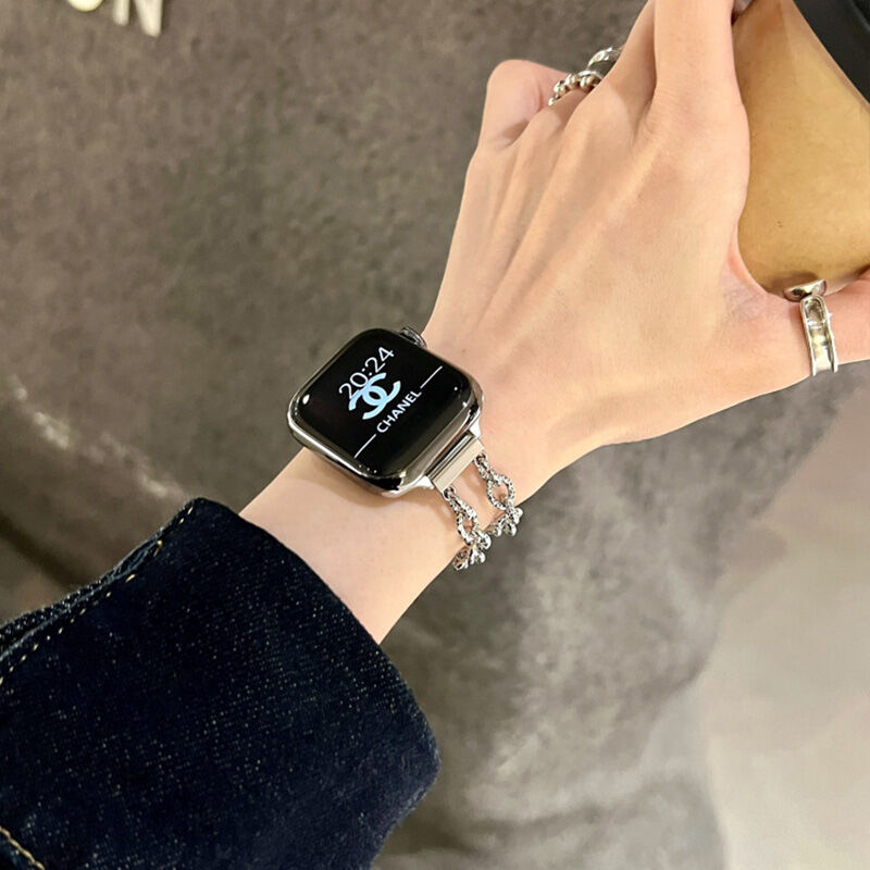 N443】アップル ウォッチ シリーズ 10 チェーン バンド apple watch バ...