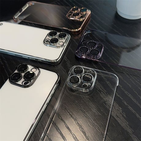 【N306】フチなしiphone16ケース 極薄 iphone16pro ケース クリア 軽量 おしゃれ レンズ保護あり 防塵
