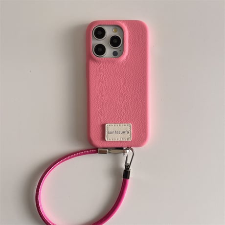 【N623】iphone16 ケース 韓国 流行り iphone ケース かわいい ストラップ 付き