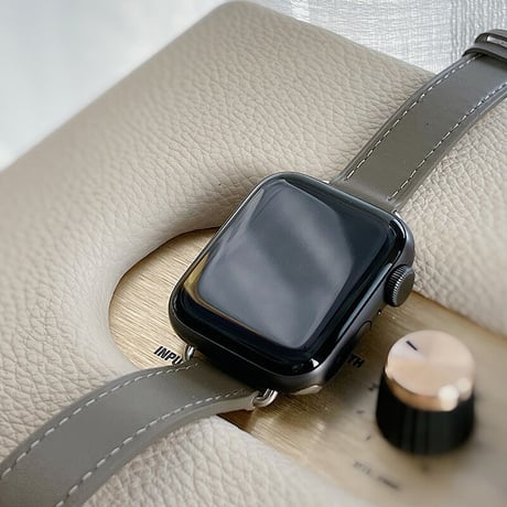 【N229】apple watch 二重巻バンド アップルウォッチseries8 7 SE 6対応本革ベルト 38mm 40mm 41mm