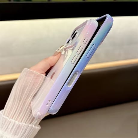 【N025】iphone17/16proケース クリア ふちだけ色 iPhone15 iPhone14ケース フチあり 透明 頑丈