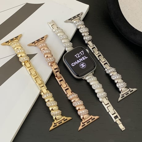 【N725】apple watch バンド キラキラ 42mm/46mm アップル ウォッチ バンド 人気 女性