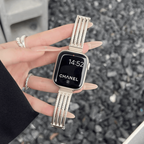 【N551】apple watch バンド かわいい ステンレス アップル ウォッチ バンド 女性 おしゃれ