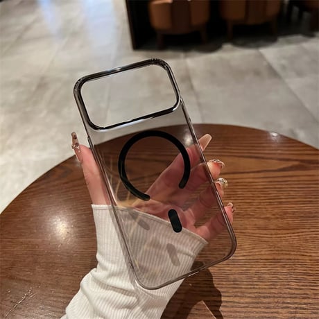 【N119】 iphone クリア ケース 黄 ば ま ない iphone ケース 透明 マグセーフ 高 品質
