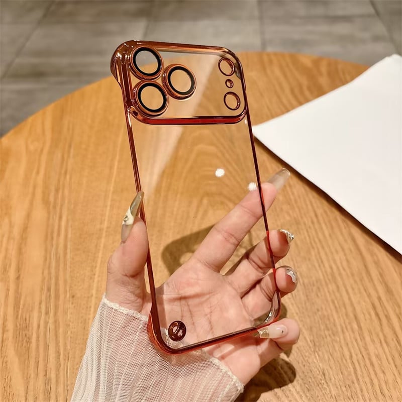 N306】フチなしiphone16ケース 極薄 iphone16pro ケース クリア 軽量