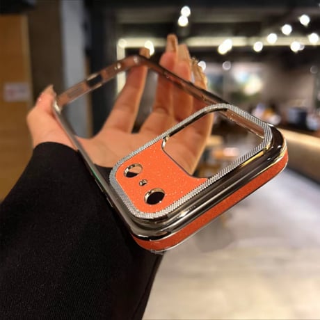 【N176】iphone17/16pro ケース クリア おしゃれ iphone ケース キラキラ 黄ばまない