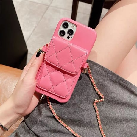 【N142】スマホケース ショルダー おしゃれ iPhone15/14/14plus/13 レザーケース カード収納
