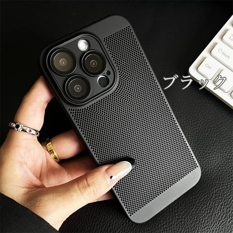 【N402】iphone16/16pro ケース 放熱 iphoneケース シンプル おしゃれ カメラ 保護