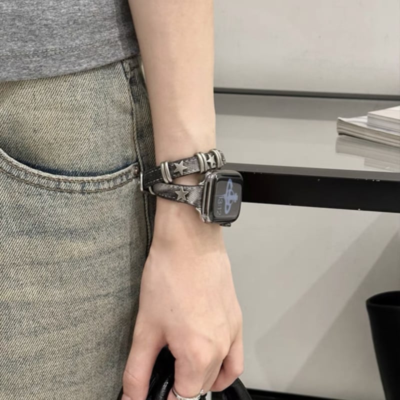 N649】アップル ウォッチ 二 重 バンド apple watch Series11/SE