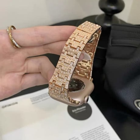 【N818】apple watch バンド キラキラ アップル ウォッチ 11/se3 バンド 女性 おしゃれ