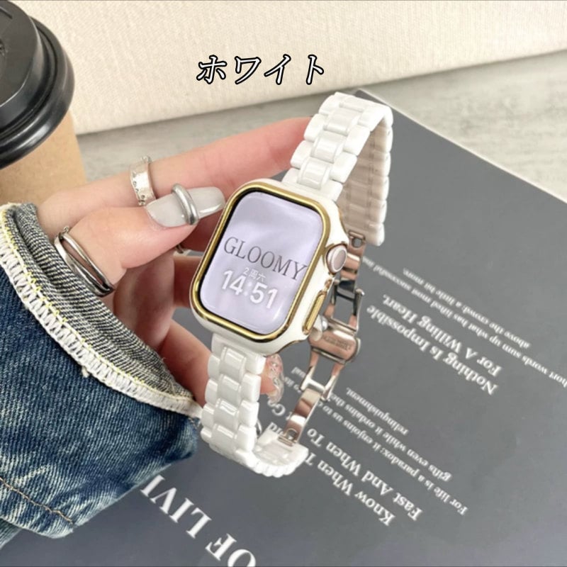 N583】高品質 アップル ウォッチ セラミック バンド apple watch