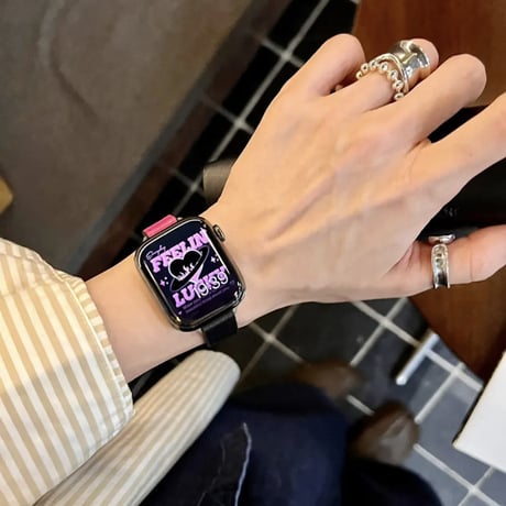 【N487】apple watch series 10 バンド マグネット アップル ウォッチ バンド レザー 女性 人気