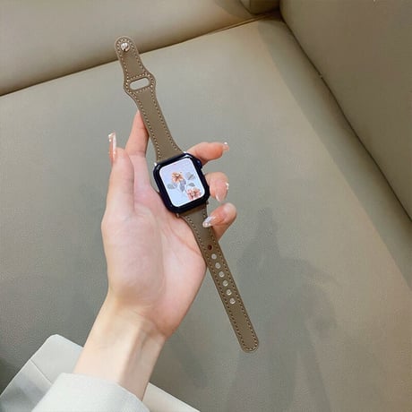 【N233】Apple Watch バンドおすすめ トップレザー 牛革 アップルウォッチ バンド 高級
