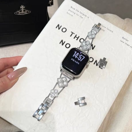 【N686】apple watch ブレスレット 重ね 付け アップル ウォッチ 11 バンド 女性 人気