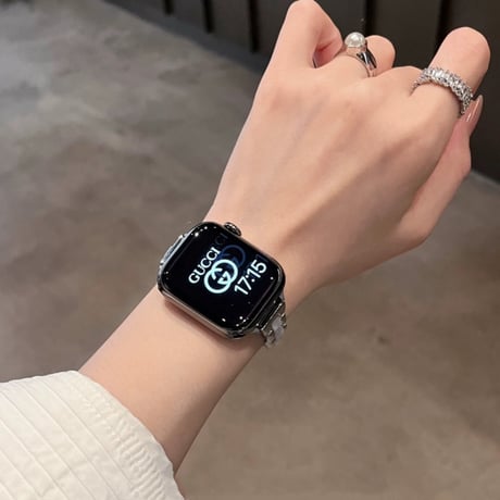 【N590】apple watch series 10/11 バンド 細め アップル ウォッチ バンド 女性 人気
