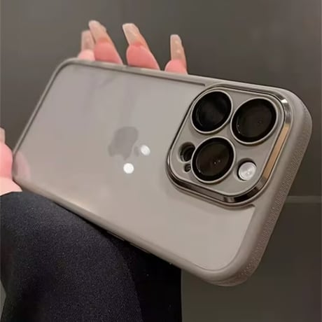 【N461】iphone17/16/15ケース 透明 iphoneケース カメラ保護