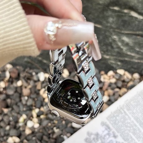 【N707】アップル ウォッチ バンド チェーン apple watch バンド 可愛い ブレスレット