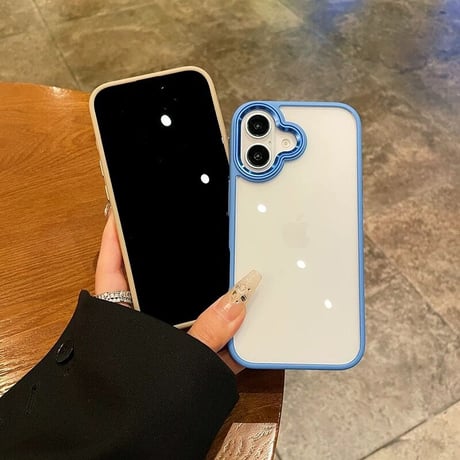 【N279】iPhone16新色に合うクリアケースおすすめ ナチュラルチタニウム/デザートチタニウム 耐衝撃