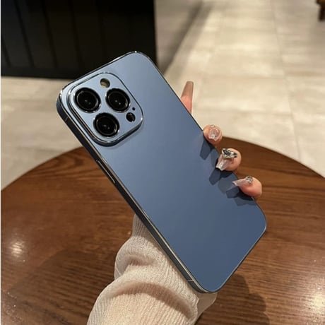 【N400】iphone17/17pro ケース シンプル おしゃれ iphone 16proケース メタリック カメラ保護