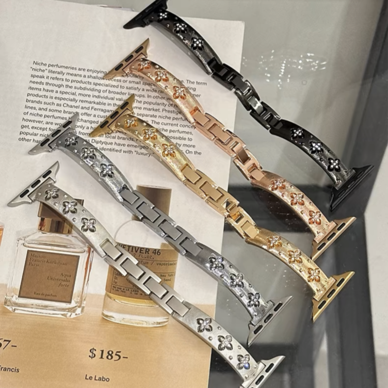 【圧倒的存在感♡】CHANEL バングル キラキラ N614】apple watch バングル キラキラ アップル ウォッチ バンド