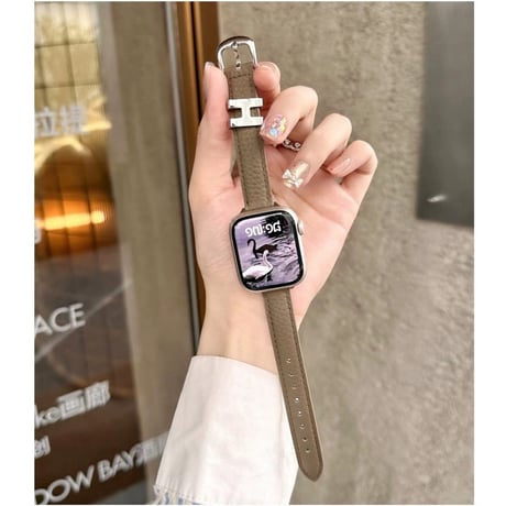 【N753】applewatch バンド かわいい アップルウォッチ バンド 女性 レザー