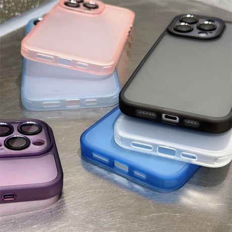 【N033】iphone クリア ケース 黄 ば ま ない iphone ケース 透明 可愛い【カメラ保護フィルム一体型】